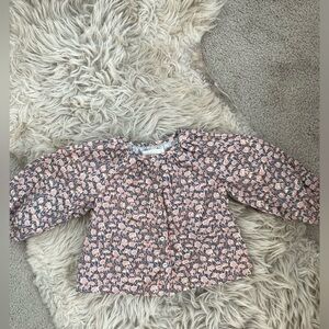 Like New Zara Timelesz Floral Blouse 1 1/2 Year